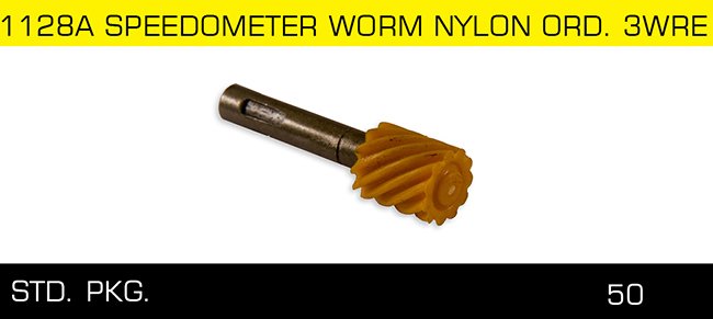 1128A SPEEDOMETER WORM NYLON ORD 3WRE